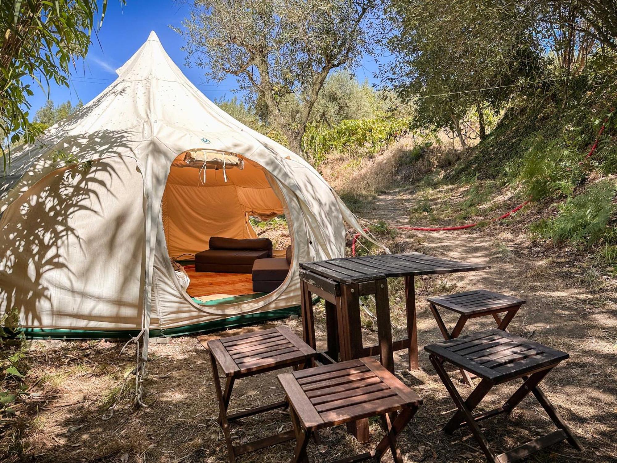 Glamping Do Ze Otel Cernache do Bonjardim Dış mekan fotoğraf